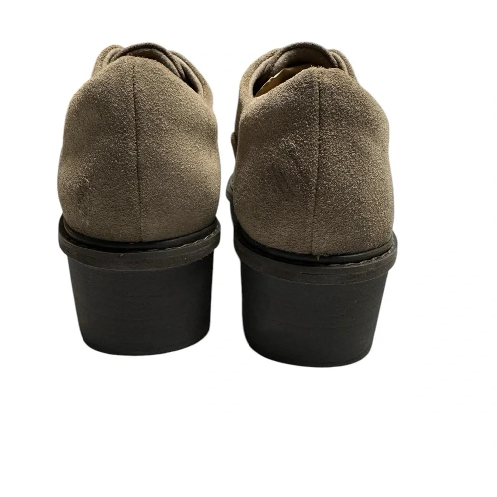 Clarks Womens Airabell Sky Gris Beige Size‎ 9.5M Slip On Casual Shoes Comfort